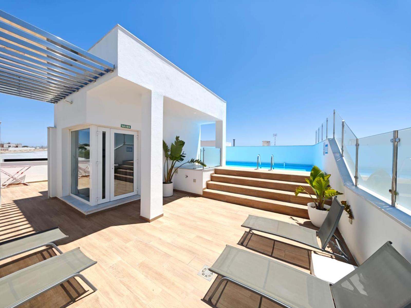 Apartamento A Estrenar En Planta Primera C Con Piscina Barbate Eksteriør bilde